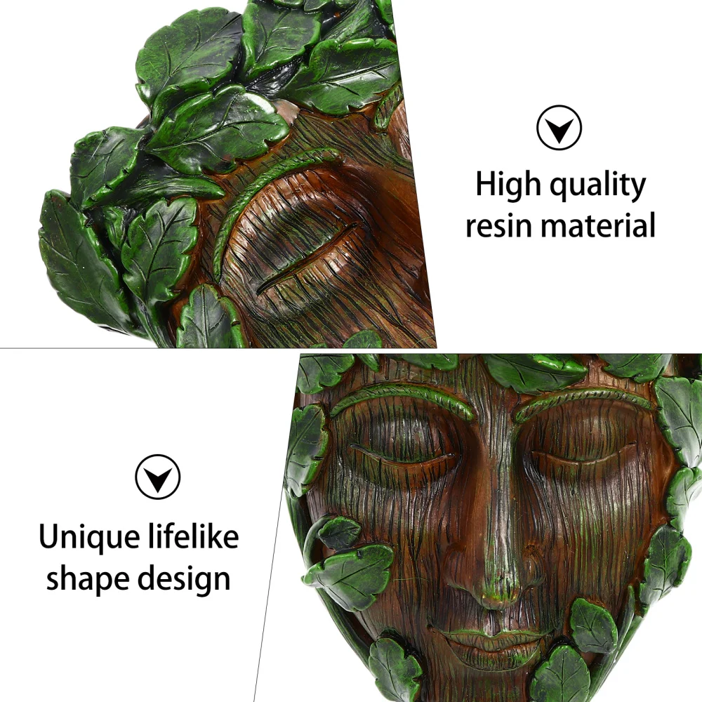 

Outdoor Bird Feeder Tree Face Wild Bird Feeder Outdoor Garden Ornament