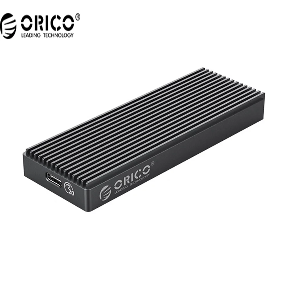 

Корпус внешнего накопителя ORICO M.2 NVMe SSD, USB 3.2 Type-C, 20 Гбит/с