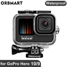 Водонепроницаемый чехол для GoPro Hero 10, 9, защитный чехол для дайвинга, для Go Pro 10, 9, GoPro9