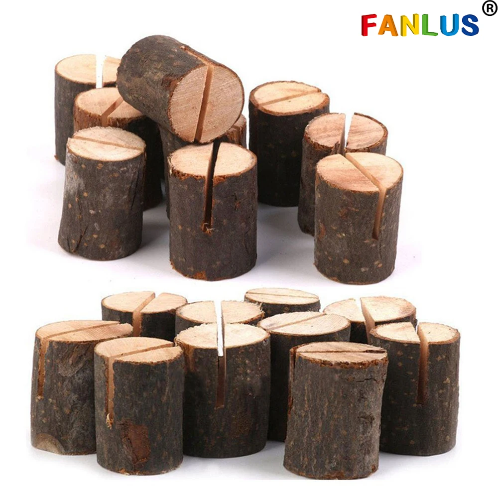 10 шт. деревянный держатель памятки меню номер стенд Свадебная вечеринка Декор