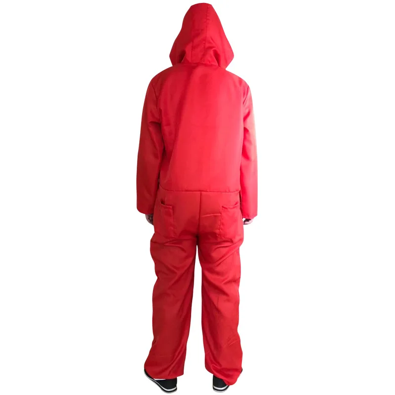 Halloween Clothes Decoration Clothing Red Jumpsuit Clown Costume Cosplay Thanksgiving Outfits Kids Streetwear | Детская одежда и