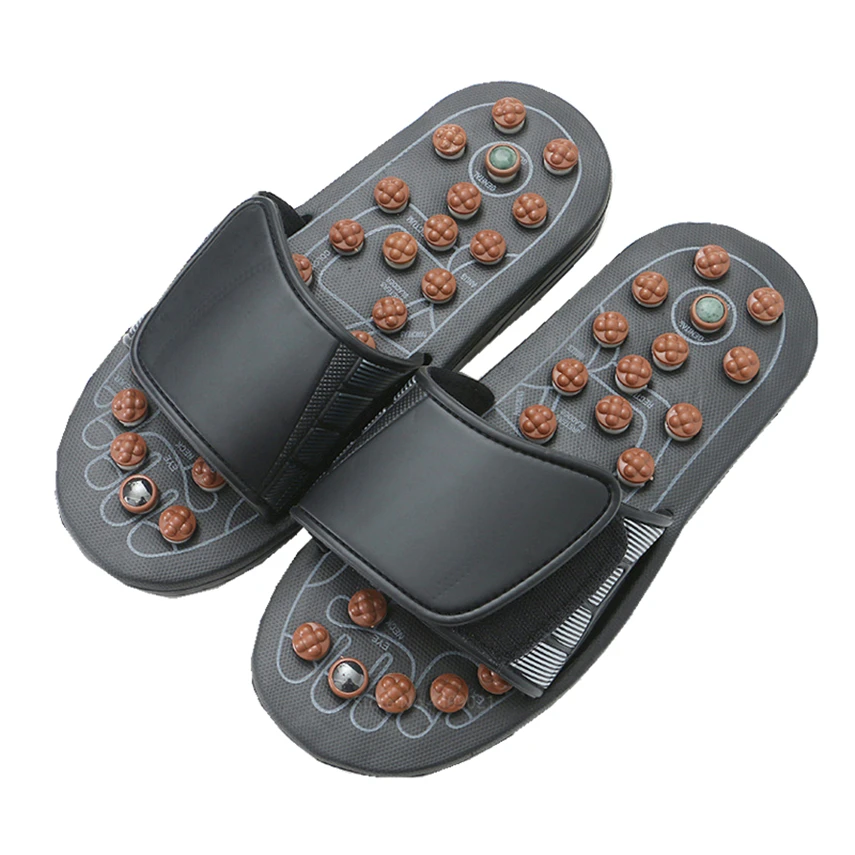 

Мужские массажные тапочки с мягкой подошвой, обувь для взрослых, лекарство для педикюра, лечение ног, домашние тапочки