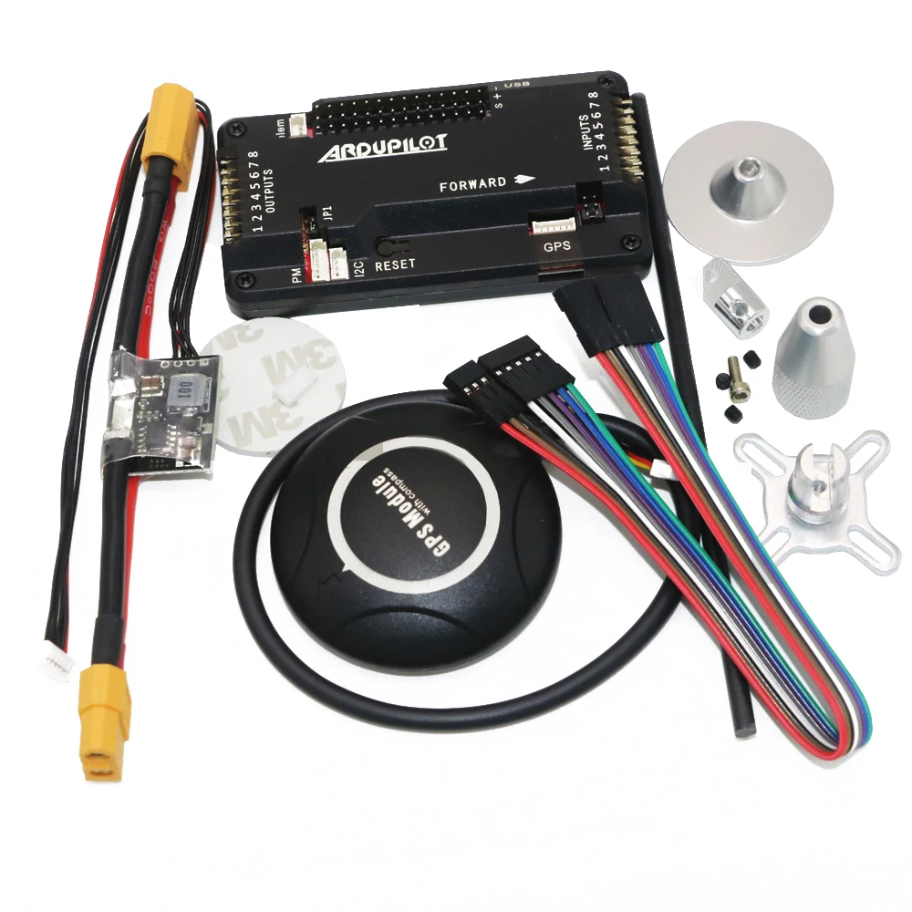 APM 2,8 ArduPilot Mega APM Контроллер полета с 7 м gps для FPV Rc Дрон RC самолет часть