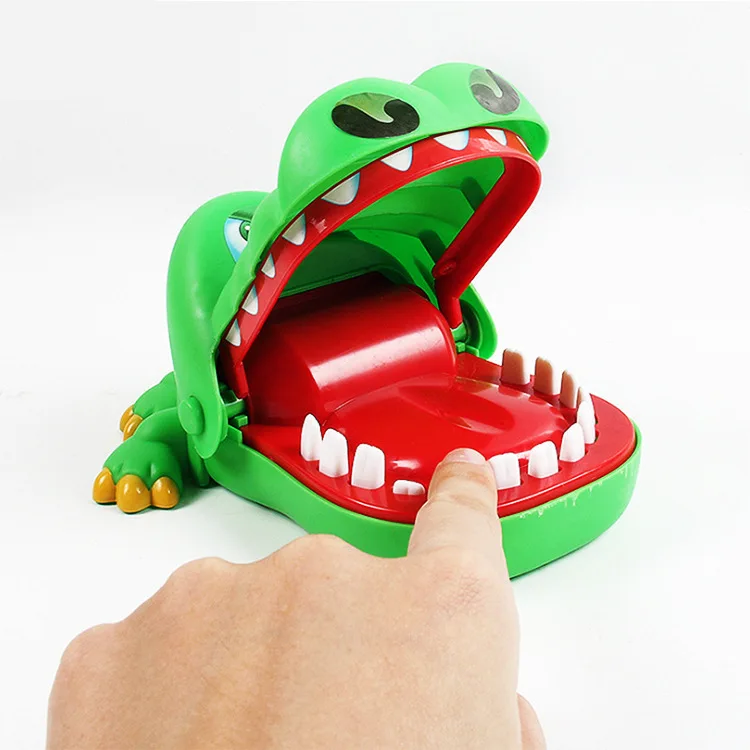 

Fun Crocodile Teeth Toys Game Crocodile Biting Finger Game Toys Party Supplies Crocodile Dentist Games Kids Baby Prank Toy