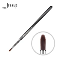 jessup eyeliner single makeup brush 1pc professional fibre beauty cosmetic tool hair wooden handle beginner wholesale 209