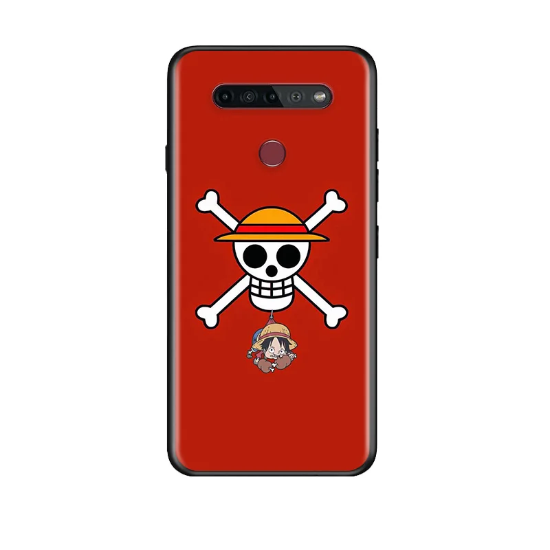 

Hot Japanese Anime One Piece Luffy For LG G8 V30 V35 V40 V50 V60 Q60 K40S K50S K41S K51S K61 K71 K22 ThinQ 5G Phone Case