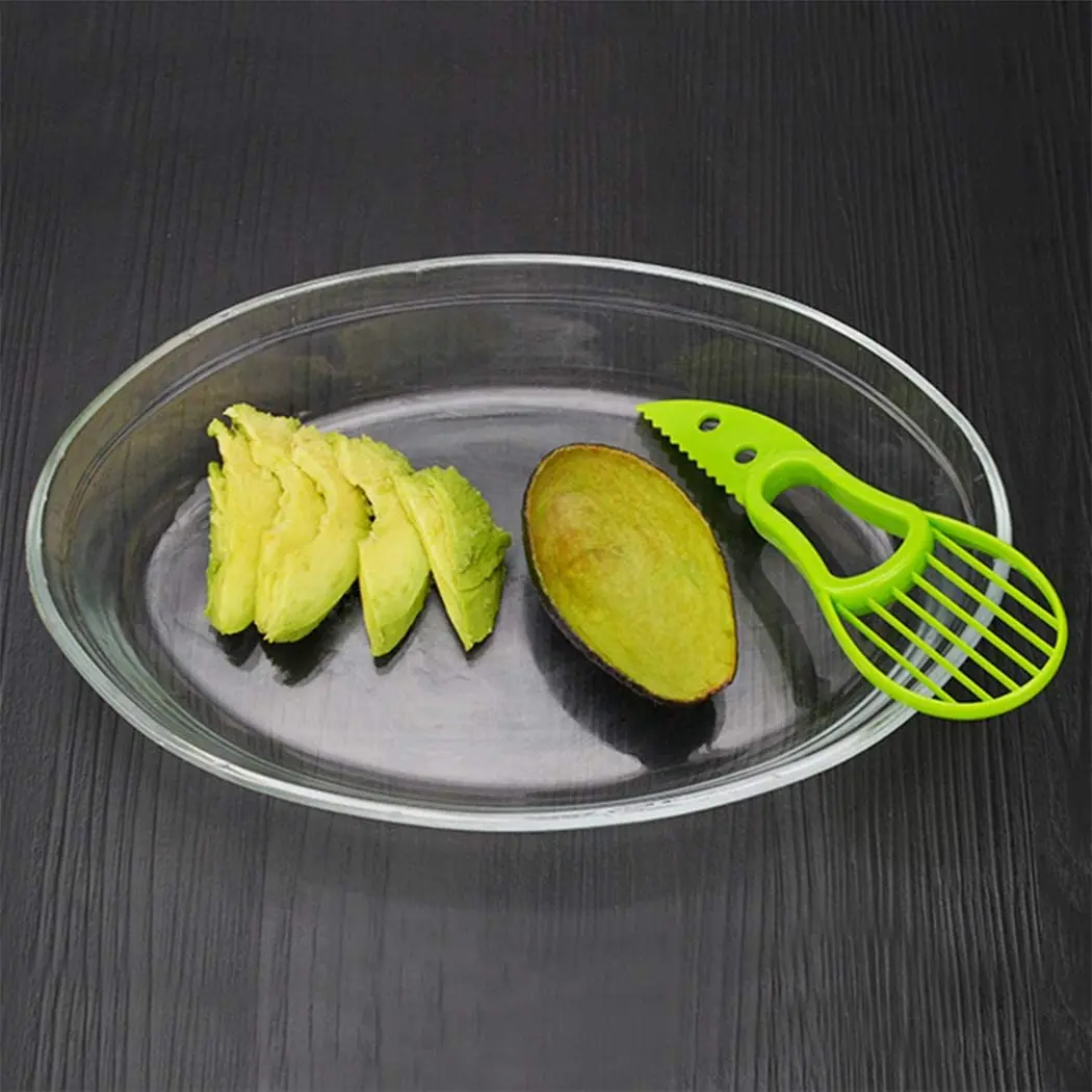 

3 in 1avocado cutter Food grade plastic butter slicer convenient shea separator safe vegetable tool Kitchen Gadget