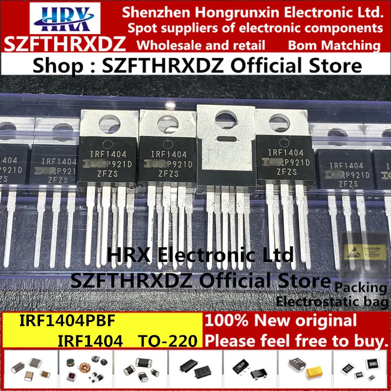 IRF1404PBF TO220 IRF1404 TO-220 50 шт./трубка 162A 40 В(10 шт