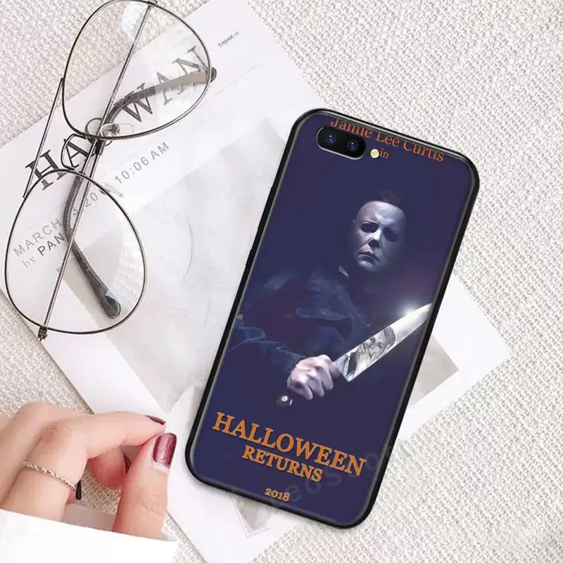 

Halloween The Curse Of Michael Myers Phone Case For OPPO R9 R11 R15 R17 RENO Realme S PLUS Normal 2z 3 5 C2 pro cover funda