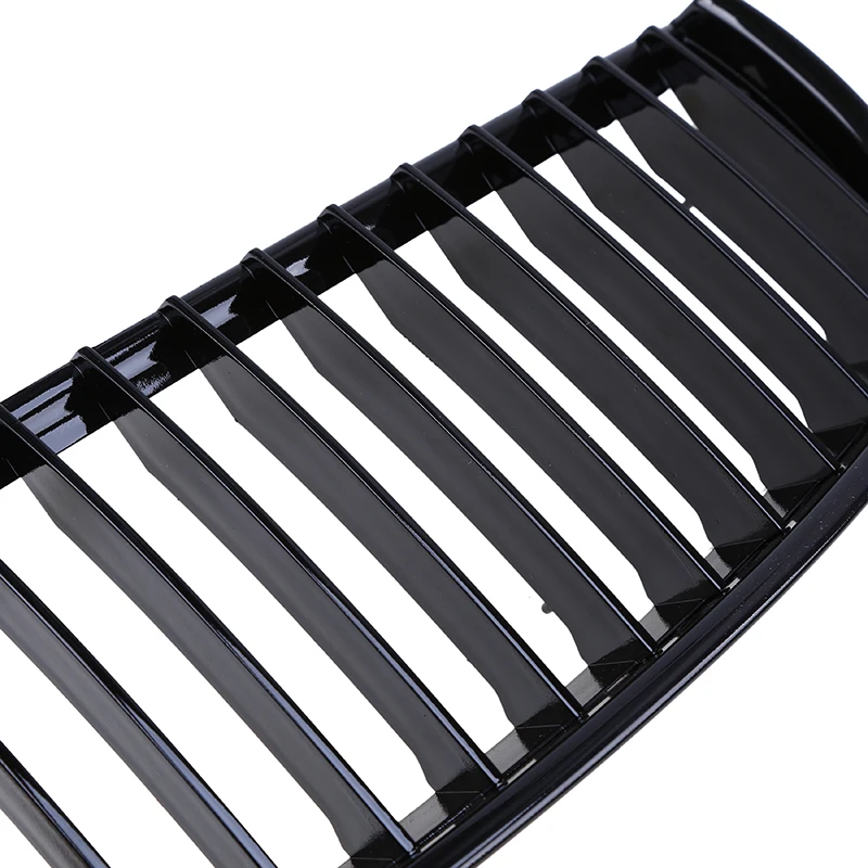 Автомобильные гоночные решетки POSSBAY глянцевые черные с 2 шт. верхних капота ВЕКО