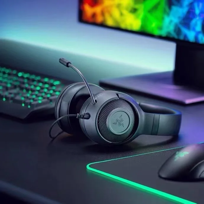 Проводные наушники для Razer Kraken X Essential Проводная игровая гарнитура 7 1 объемный