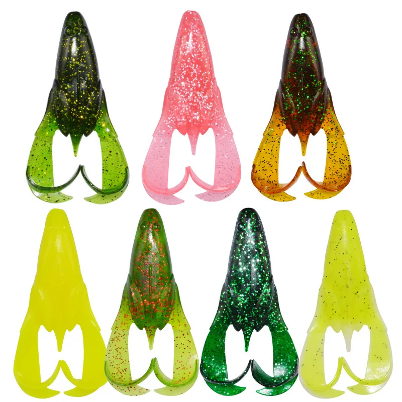 Рыболовная приманка мягкие воблеры в виде лягушки силиконовые реалистичные