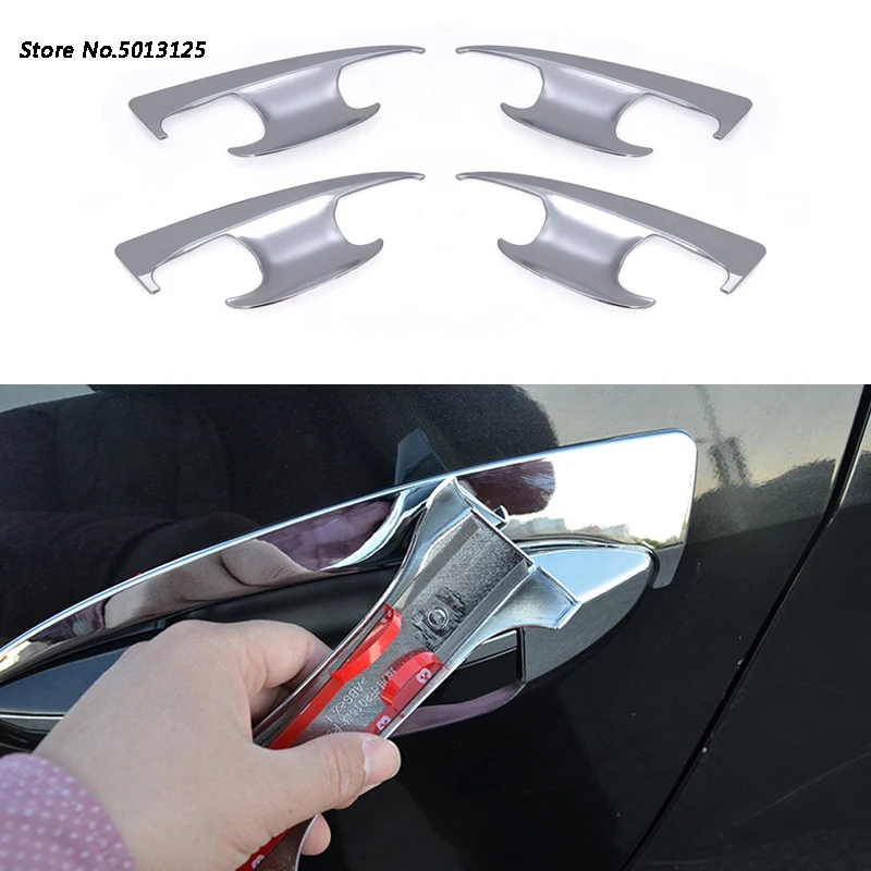 

Car Handle Protective Cover Door Handle Outer Bowls Trim For Toyota Corolla 2014 2015 2016 2017 2018 Car Accessories
