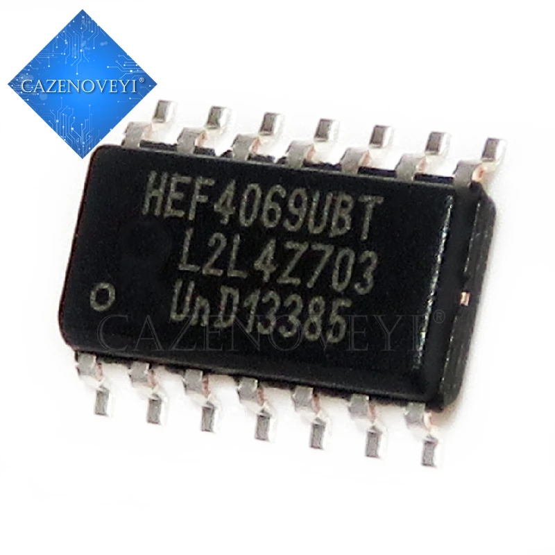 10pcs/lot HEF4069UBT HEF4069 HCF4069 SOP 14 In Stock|Интегральные схемы| |
