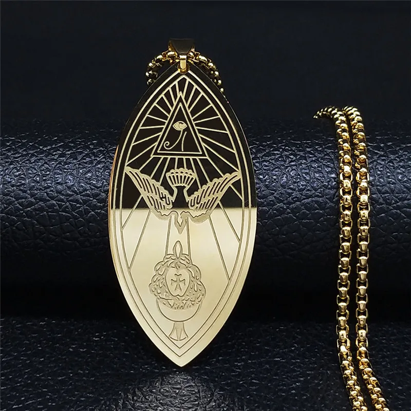 Ожерелье с подвеской Ordo N650S02 для мужчин и женщин Ювелирное Украшение из латуни