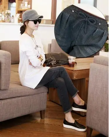 Women Ladies Wild Snow Denim Jeans Harem Pants Autumn Warm Trouser Pantalon Femme Korean Blue Pant Calca Feminina A1 | Женская одежда