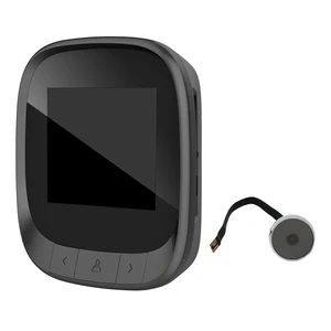 2 4 inch camera door digital peephole smart camera wifi hd home visible intercom video doorbell camera voice phone dd3s free global shipping