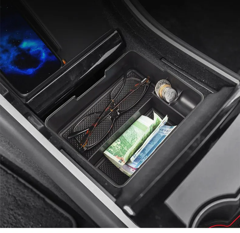 Для Tesla модель 3 BlueStar 2017 2018 2019 аксессуары центральный автомобильный подлокотник