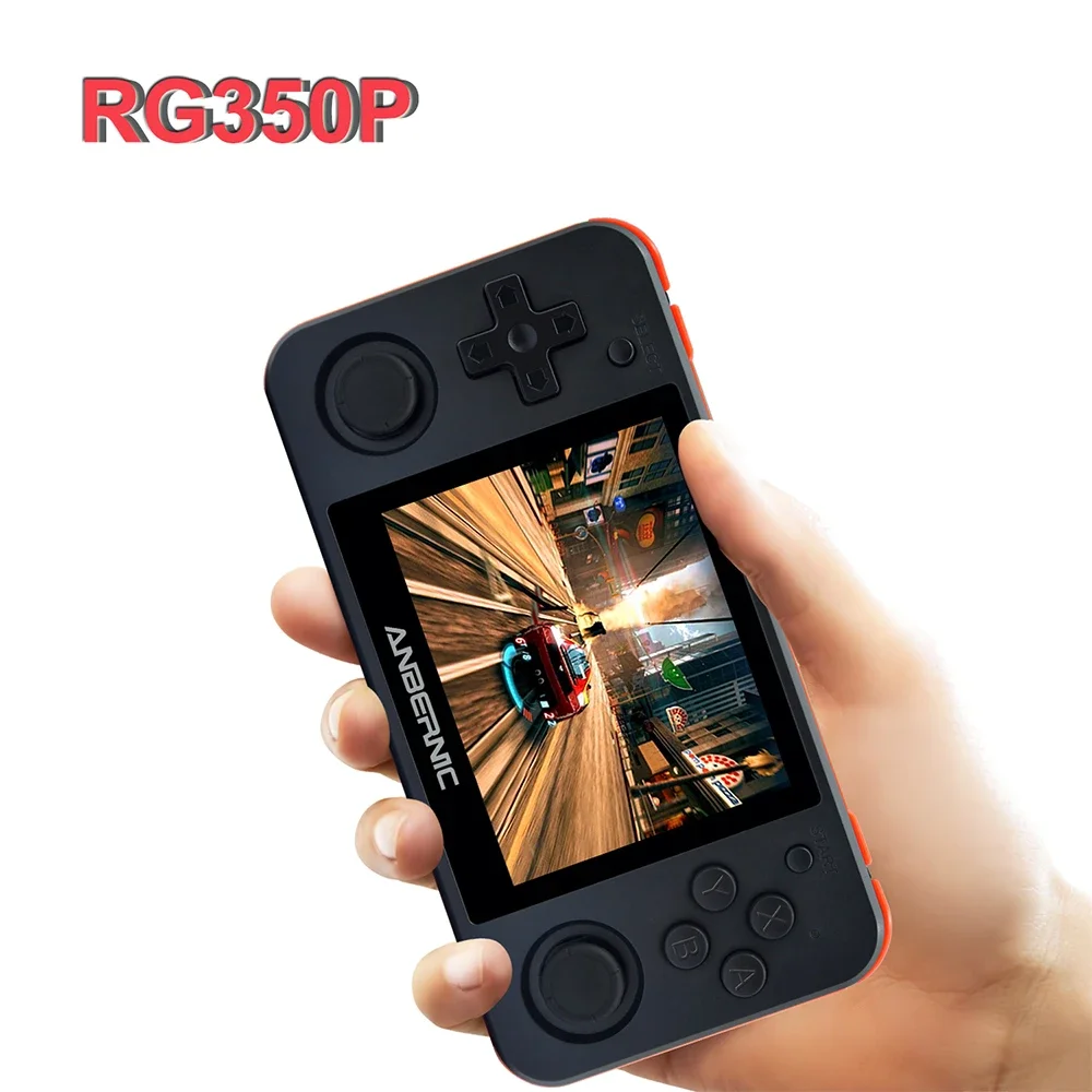 

RG350P Retro Game Console 3.5"IPS PC Matt Shell HD Video Game Player Portable Pocket Handheld Game Console