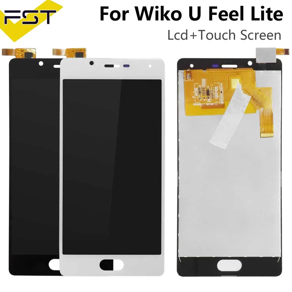 Высококачественный ЖК дисплей и сенсорный экран в сборе для wiko U Feel Prime аксессуары