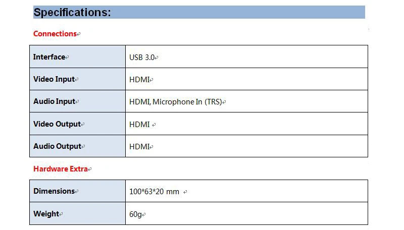 С микрофоном 4K 1080P 60FPS HDMI к USB 3,0 устройство для видеозахвата для xbox PS3 PS4 ТВ-шоу Телефон Запись игры прямая передача