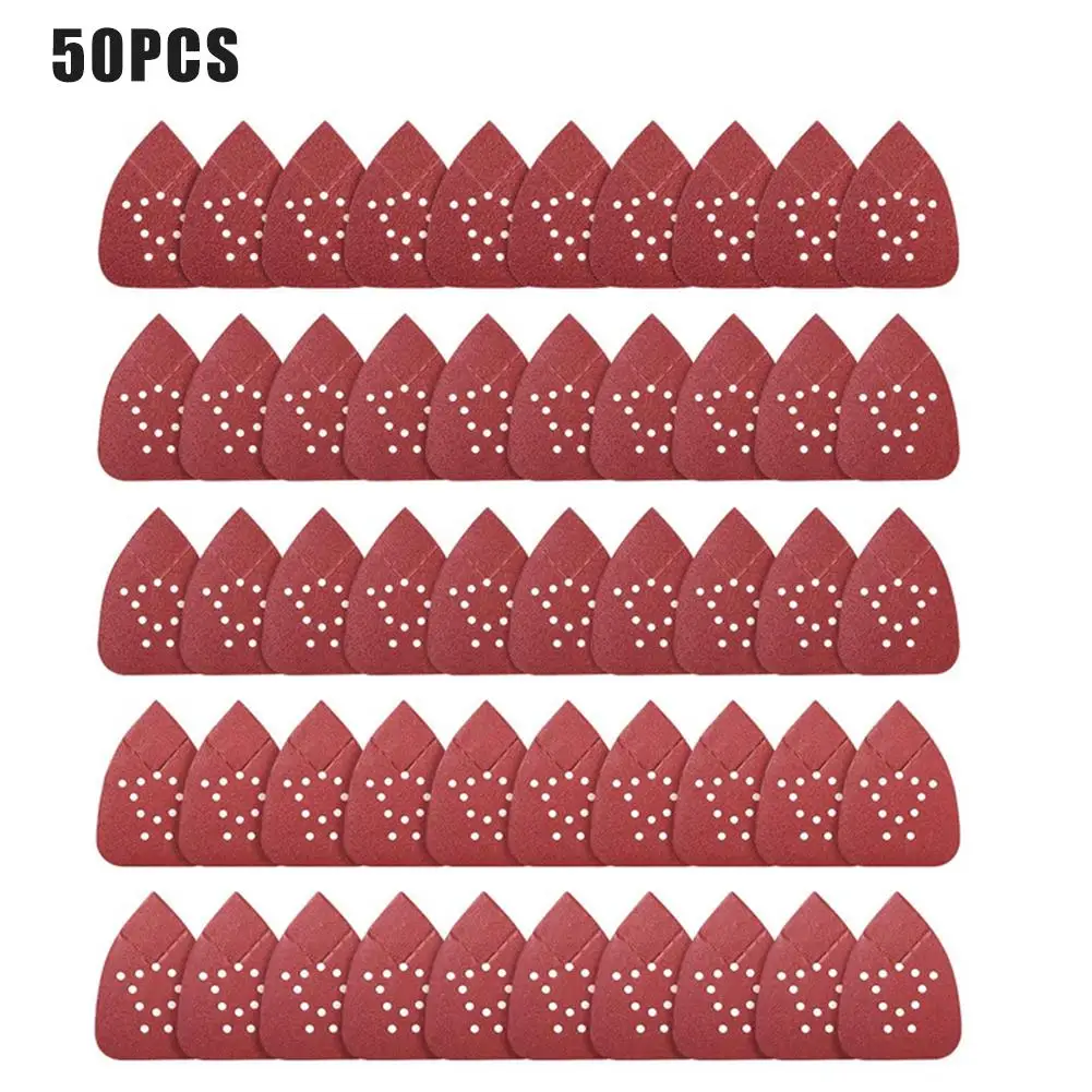 Наждачная бумага для мыши 50 шт. 133x95 мм зернистость 60/80/120/150/220 треугольная