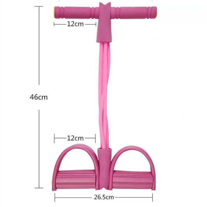 

Pedal Rally Sit-ups Auxiliary Rally Rope Home Safe Convenient Female Students Practicing Yoga Fitness Waist Abdominal Trainer