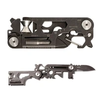 30 in 1 edc tool outdoor survival pocket folding knife portable multi function gadget keychain utility knife repair tools