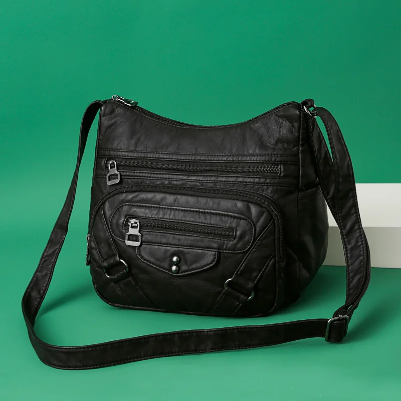 

2020 Women Shoulder Bag Leather Luxury Handbags Women's Bags Designer Shoulder Crossbody Bag Female Fashion Female for Ladies