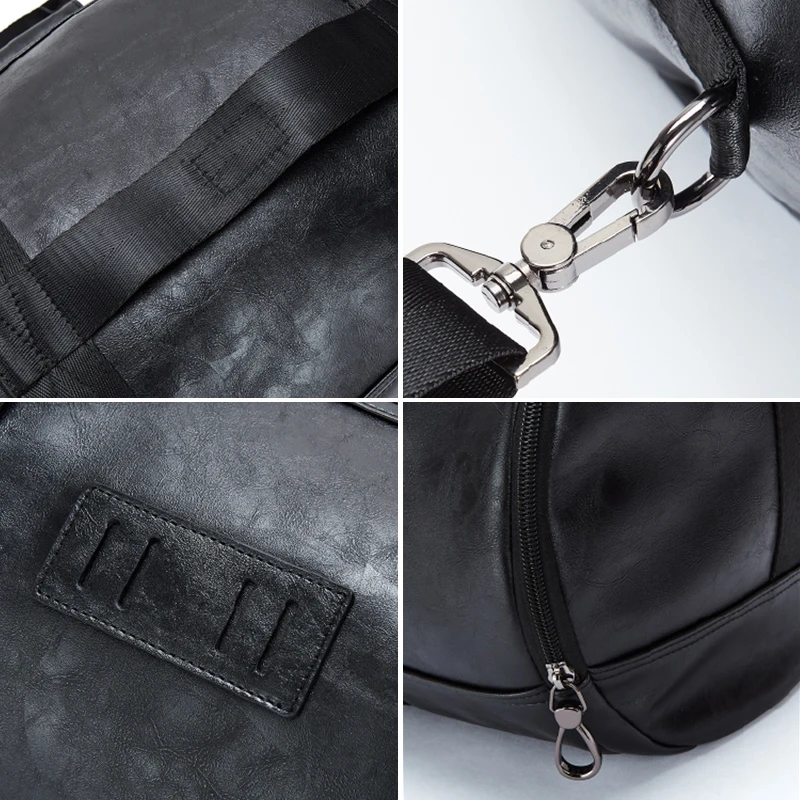 Мужские спортивные сумки для спортзала черная баскетбольная сумка тренировок