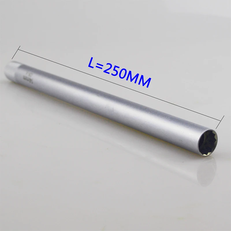 Ключ с гнездом зажигания 3/8 привод 14 мм инструмент для удаления свечей 250 длина