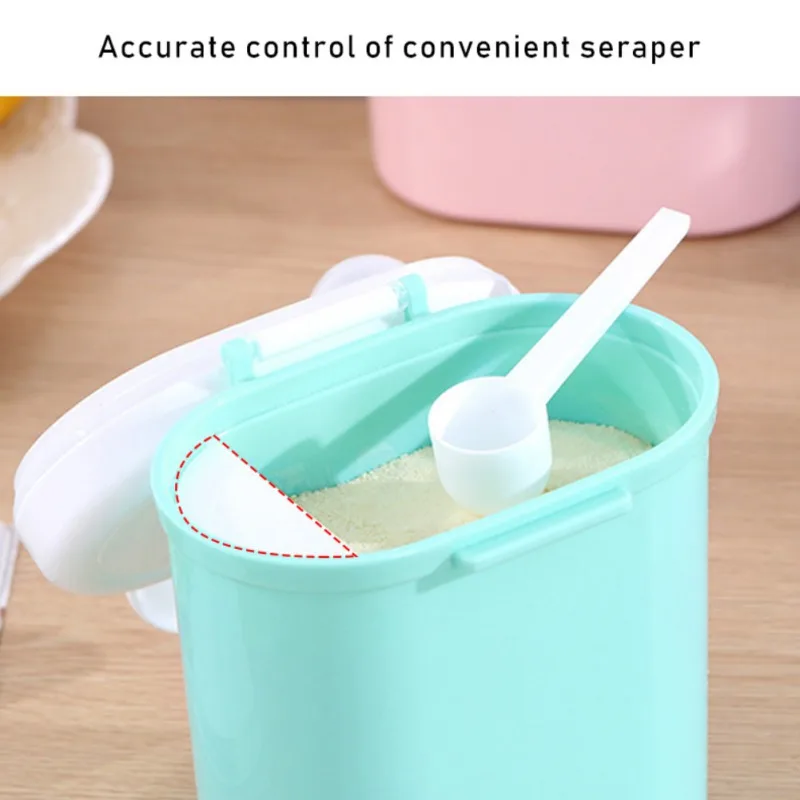

Baby Milk Powder Box Portable Out Large Capacity Storage Can Home Seal Preservation Complementary Food Storage Box