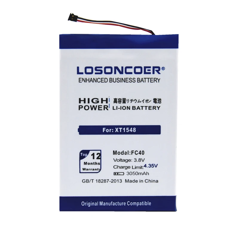 LOSONCOER 3050 мА/ч, FC40 Батарея для Motorola Moto G для Moto G3 XT1540 XT1541 XT1543 XT1548 XT1550 XT1557 xt1544+ Бесплатные инструменты