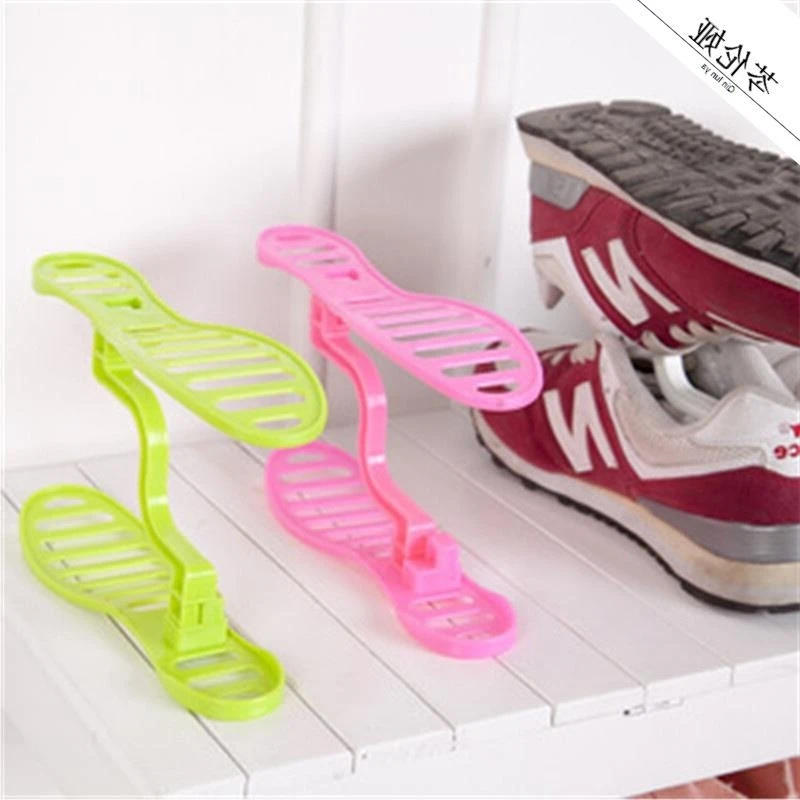 1 пара пластиковые полки органайзеры для обуви|designer shoe rack|shoe rackshoe rack design |