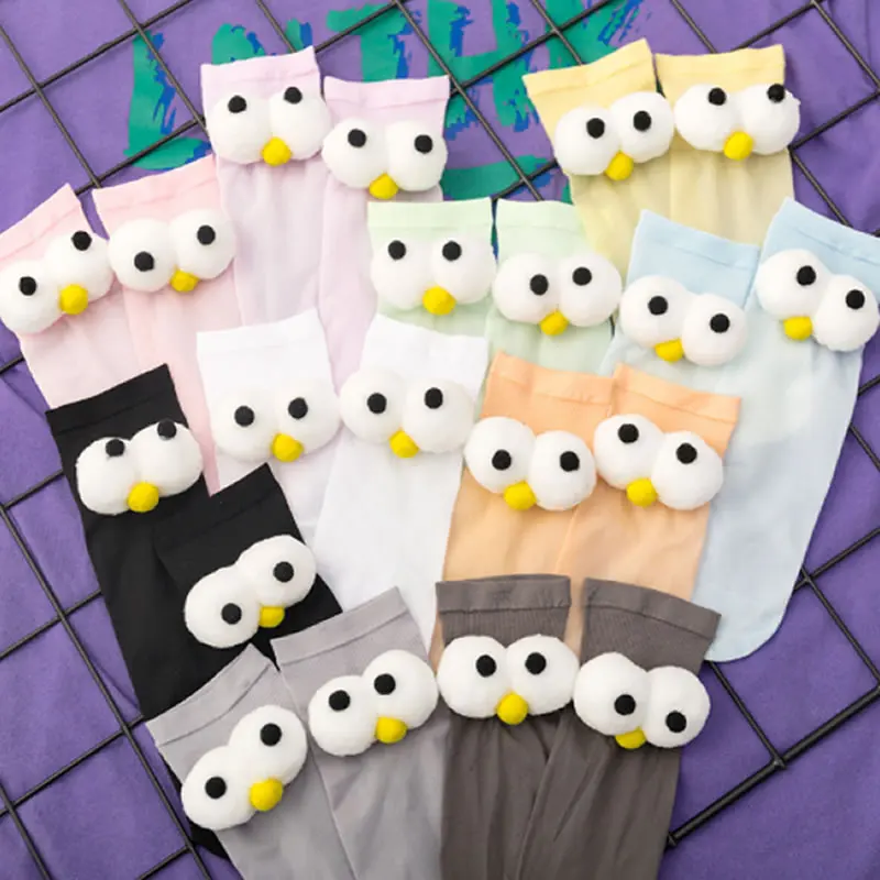 Носки из стальной проволоки как по колено или короткие носки Мультяшные прямые