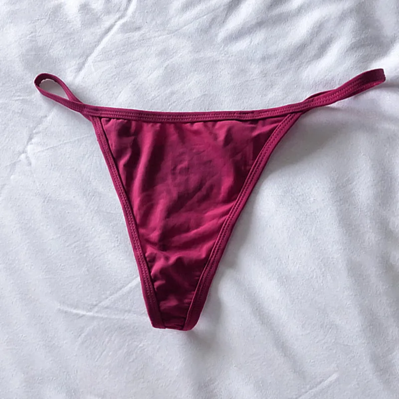

Women Sexy G String Lace Panties Low-waist Underwear T-back Thong Japan Style Hot Sale Transparent Knickers 2021