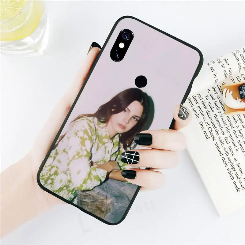 

Lana Del Rey American singer Phone Case For Xiaomi Redmi note 7 8 9 t k30 max3 9 s 10 pro lite