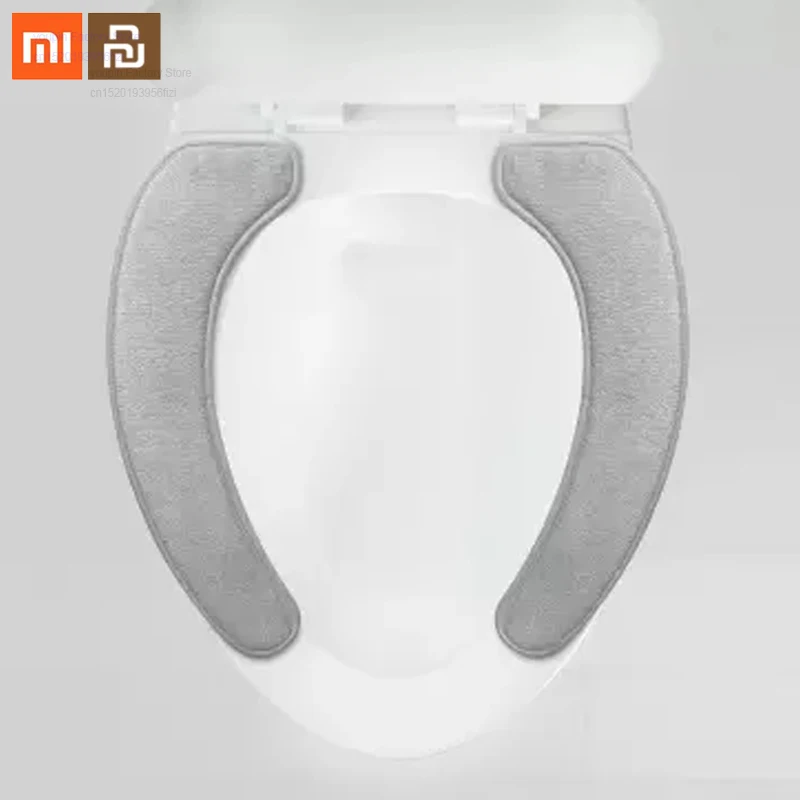 Новинка фланелевый коврик для унитаза xiaomi youpin легко мыть и стирать хранения