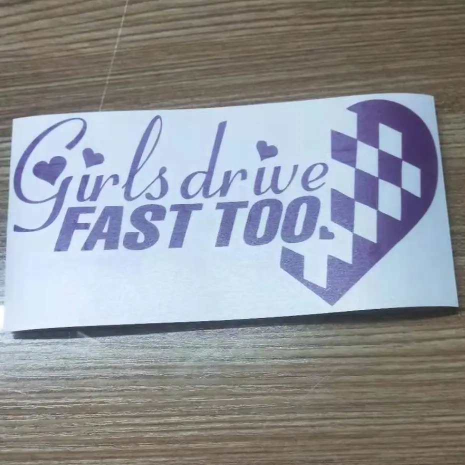 18*9 см для девочек быстрой езды слишком самоклеящаяся наклейка в стиле JDM Гоночный