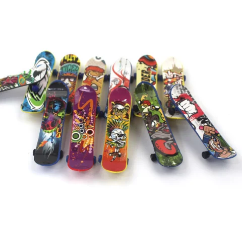 

Educational Finger Skating Board Table Game Toy Innovative Printing Child Mini Fingerboard Finger Scooter Skate Toys