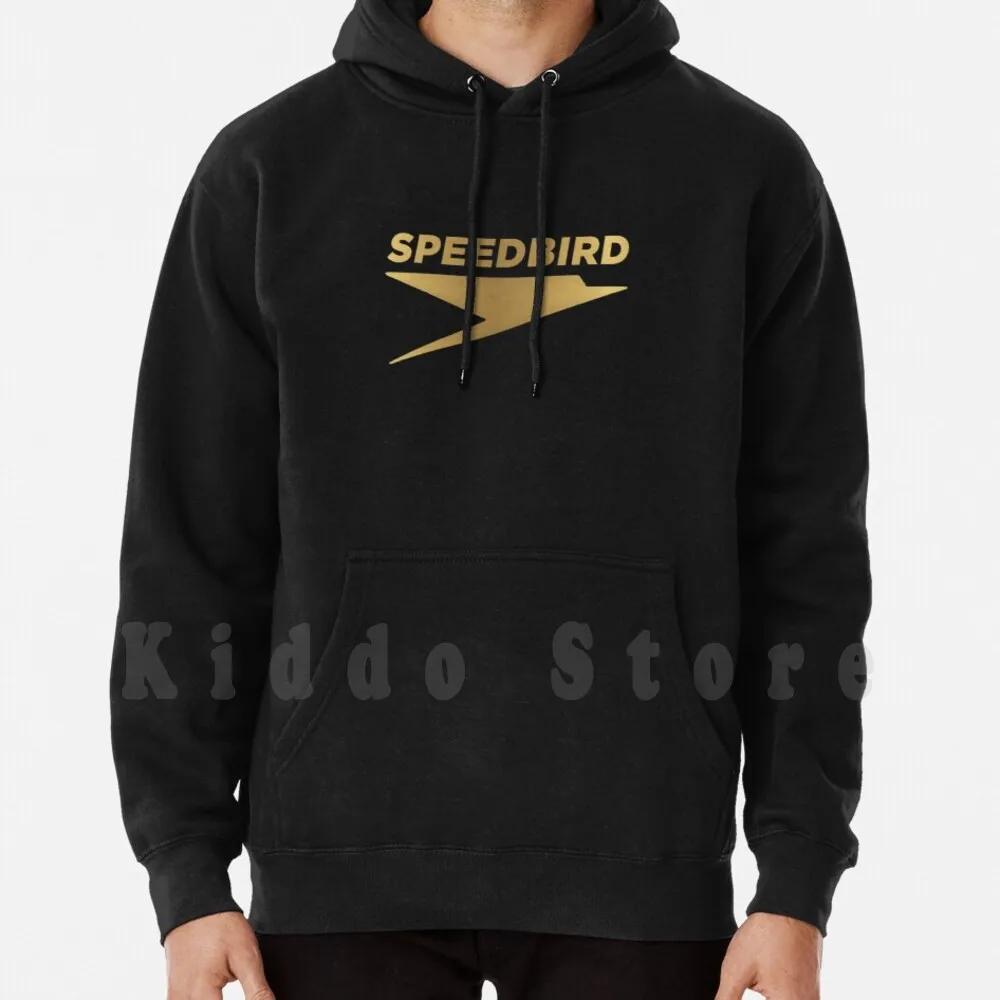Speedbird-Classic British Aviation History Hoodie Long Sleeve Speedbird Airways Boac