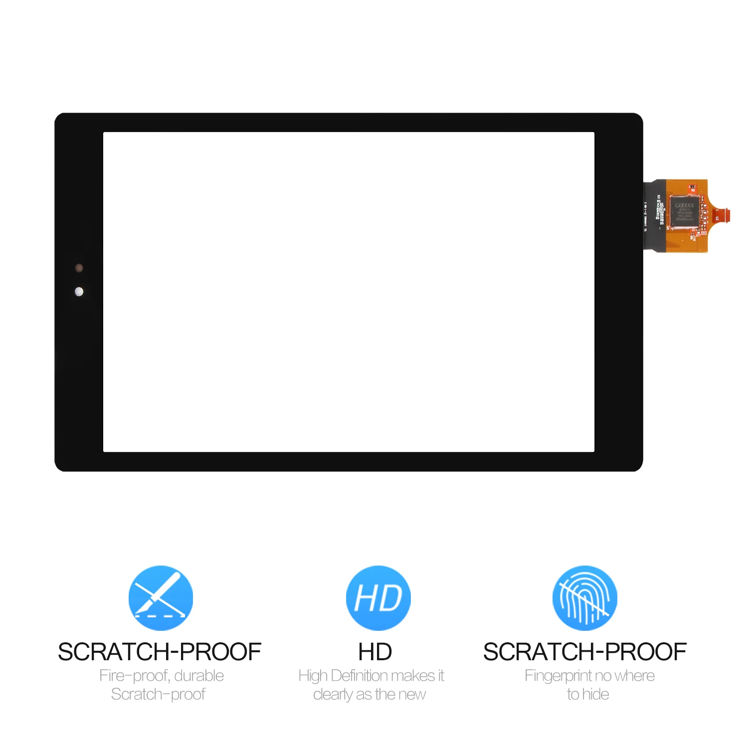 SRJTEK 8 0 ''для Amazon Kindle Fire HD8 6 й HD 2016 Gen сенсорный экран дигитайзер панель сенсор
