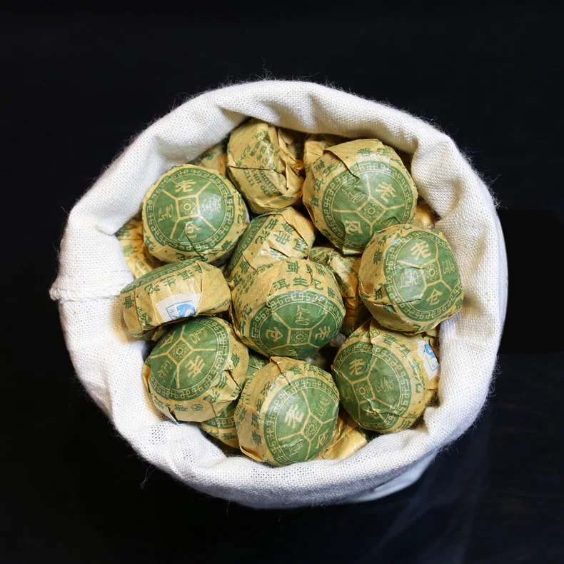 Laocang Mini Shen Pu'er Tuo Cha вкус Sheng Pu-erh Tuocha