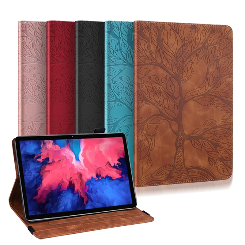PU Leather 3D Tree Stand Case for Funda Kindle Paperwhite 5 Case for Funda Kindle Paperwhite 2021 Case Protective Shell Cover