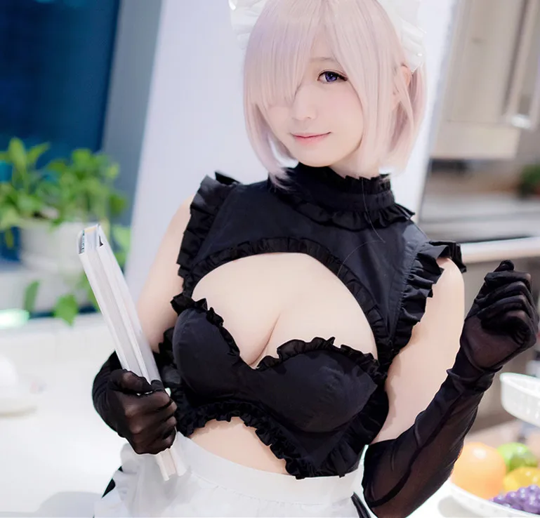 Аниме Fate/grand Order Matthew косплей костюм для женщин горничной униформа платье Хэллоуин