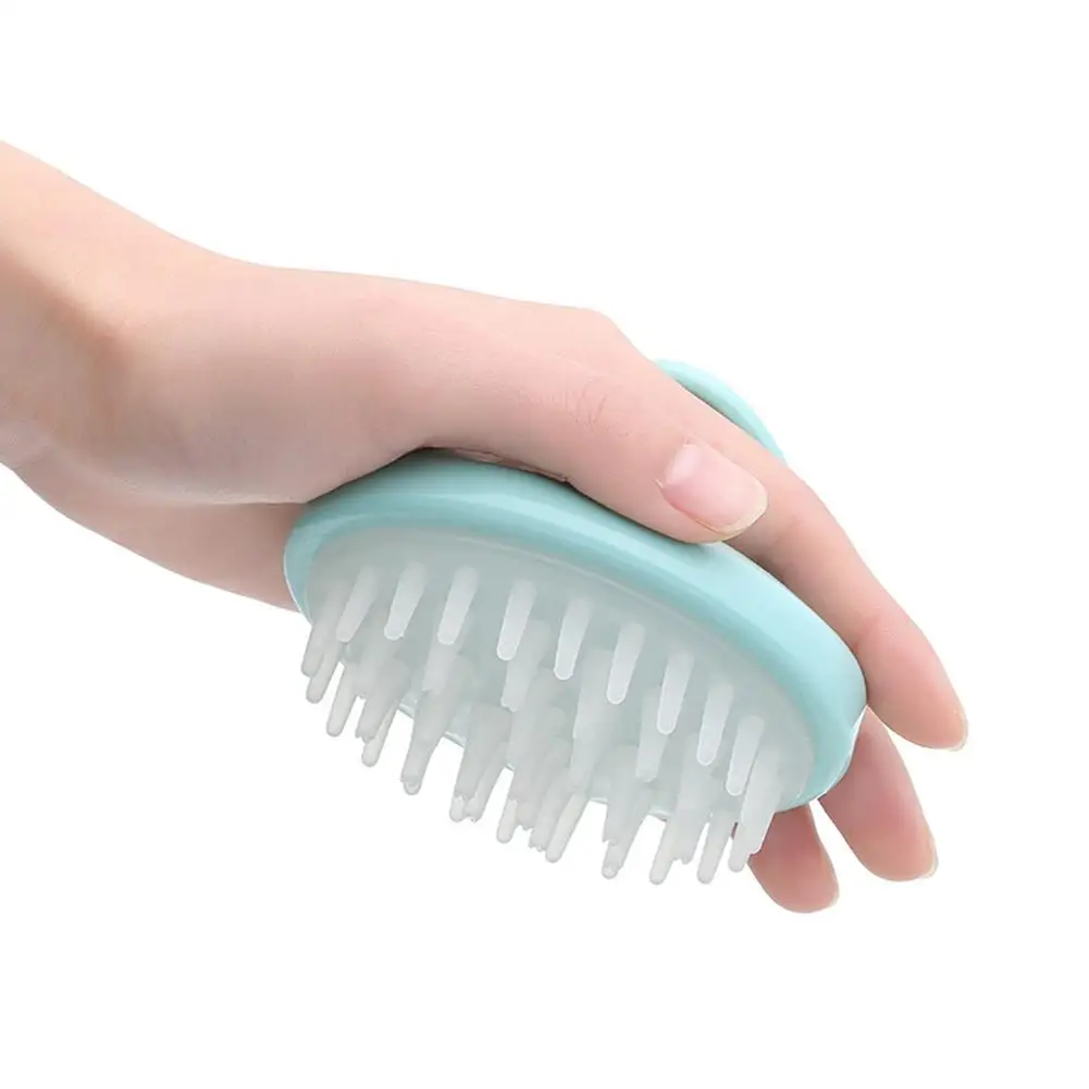 

Soft Silicone Shampoo Massage Brush Scalp Treatment Comb Detachable Bath Supply Shampoo Brush Hair brush Hairdressing hair comb