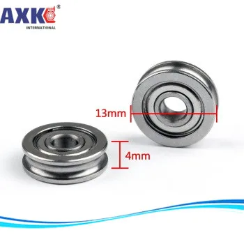 1 шт. высокое качество ABEC-5 4 мм ходьба направляющая паз U 604UU 4*12*4*5 3D принтер