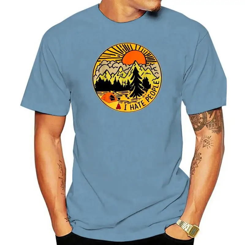 

Camping I Hate People Vintage T-Shirt