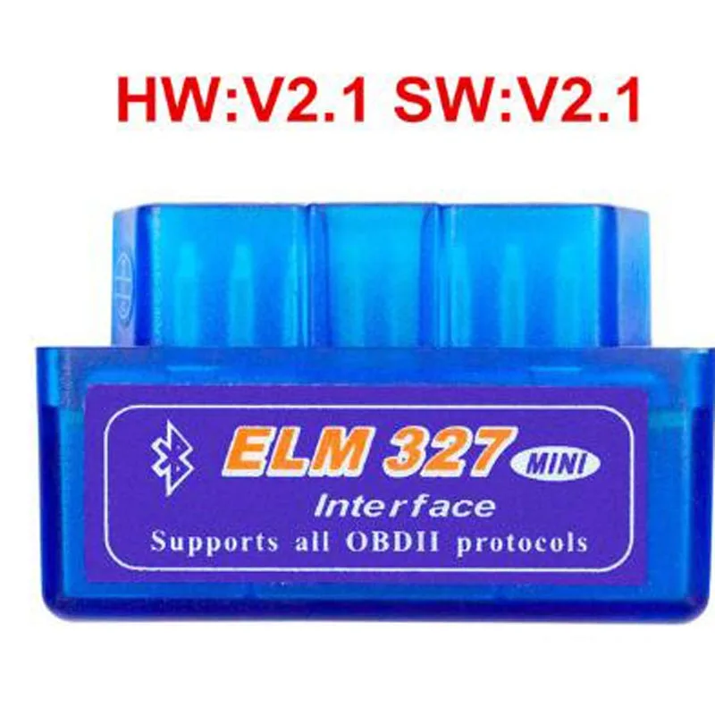 Аппаратное обеспечение V1.5 чип ELM327 Bluetooth автомобильный считыватель кодов Super MINI ELM