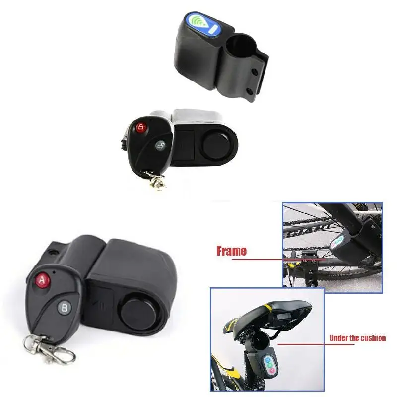 Велосипедный Замок Противоугонный беспроводной пульт дистанционного